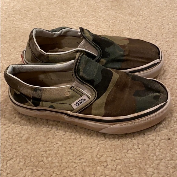 camp slip on vans